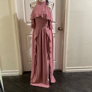 TFNC LONDON Bridesmaid dress high neck